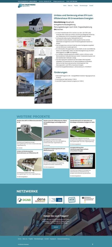 Alt Text: Modernes Effizienzhaus mit Solar und Wärmepumpe in Aachen, energetische Sanierung.