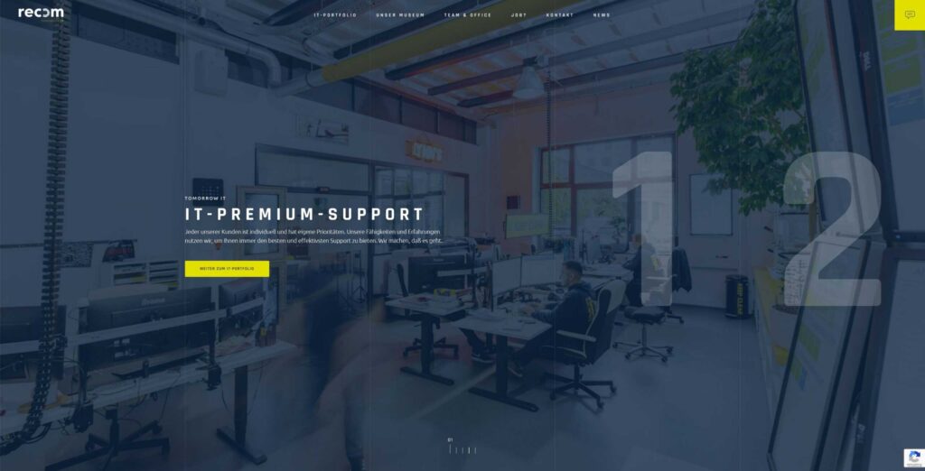 Modernes IT-Support für Unternehmen, individuell und zuverlässig, mit hoher Fachkompetenz.
