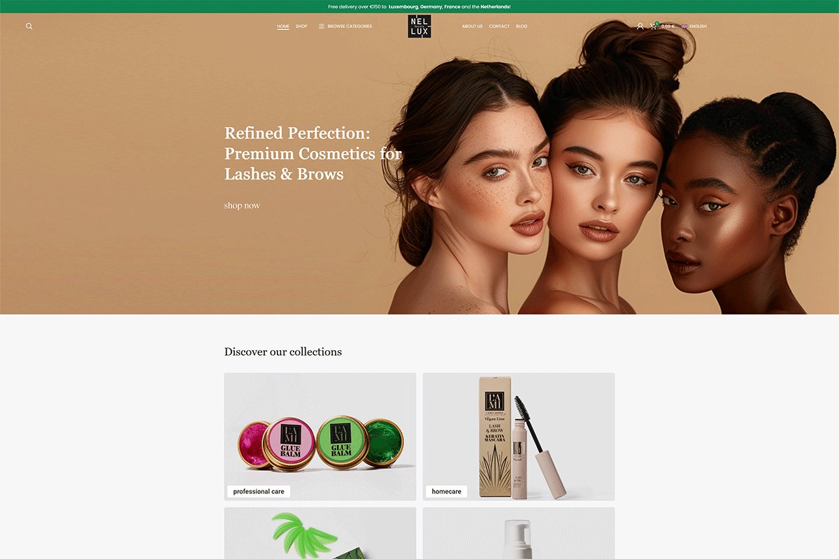 NEL LUX BEAUTY Shop