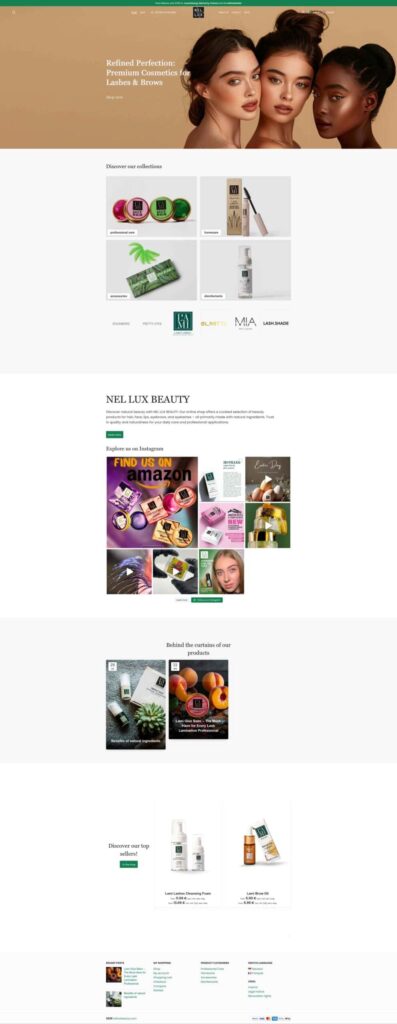 Hochwertige Naturkosmetik für Wimpern & Augenbrauen, Make-up & Pflege.