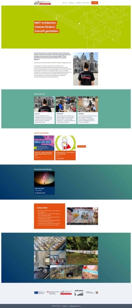 Halle Netzwerk Aachen: Zukunft durch Innovation, Technik & Wissenschaft.